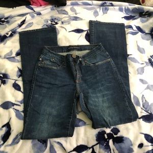 Boot cut jeans, worn but still in great condition